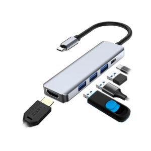 Adaptador Hub USB-C HDMI 4K